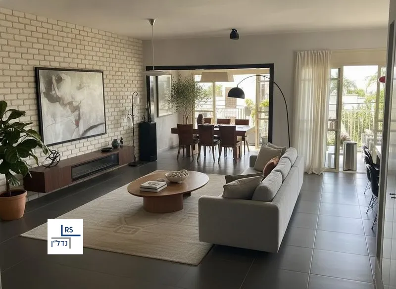 Apartamento, 4 habitaciones en Golan, Ramat HaSharon