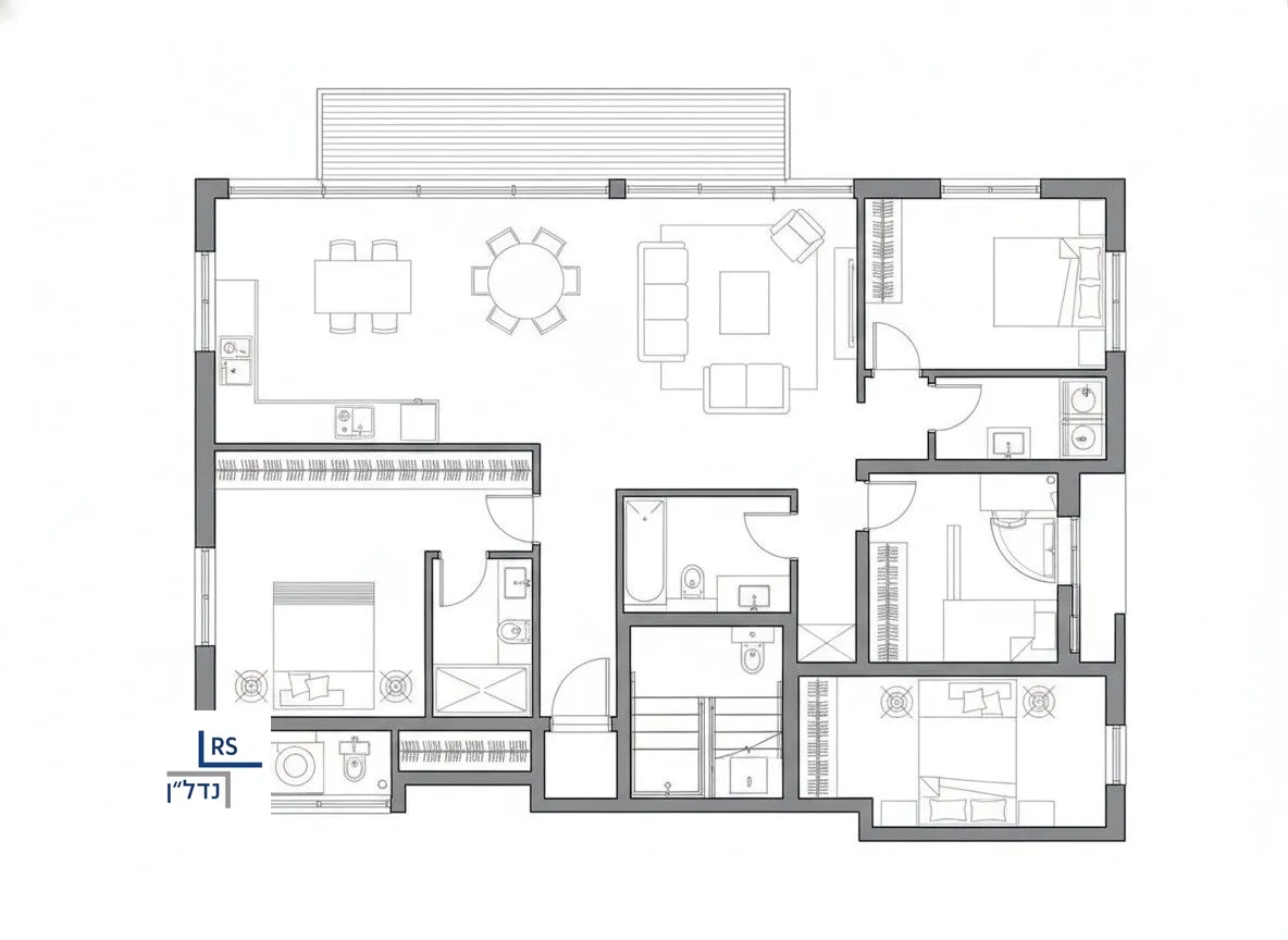 À vendre : Appartement, 4 pièces à Hetsepon Hechedesh - Hechelek Hdromi, Tel Aviv-Yafo, photo 1